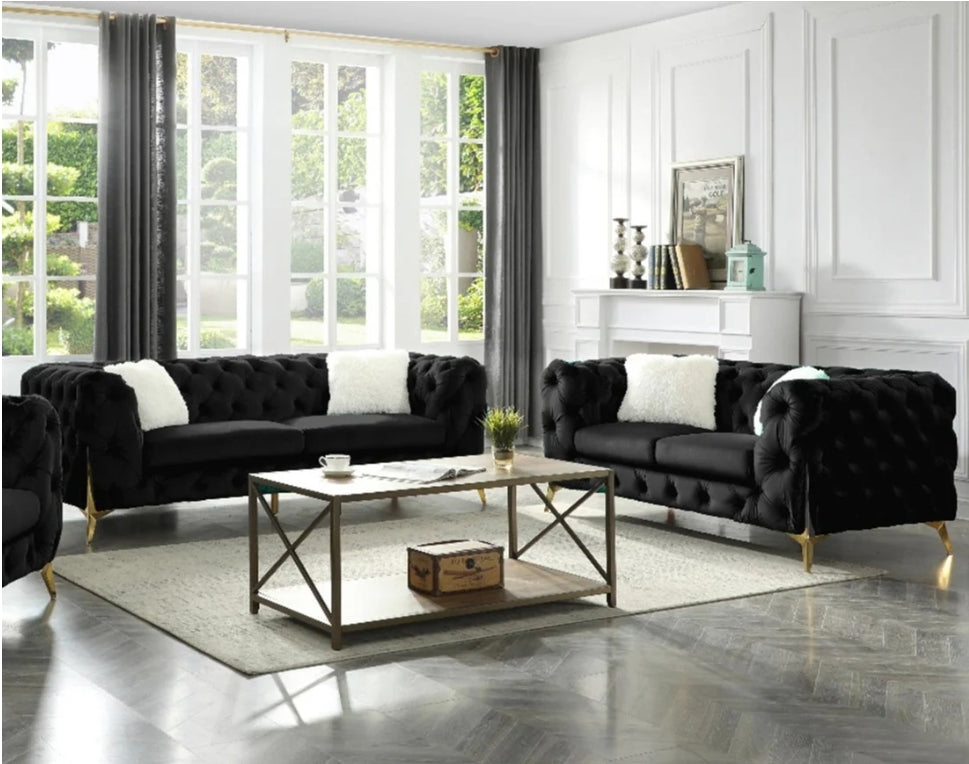 Moderno Sofa Collection Black