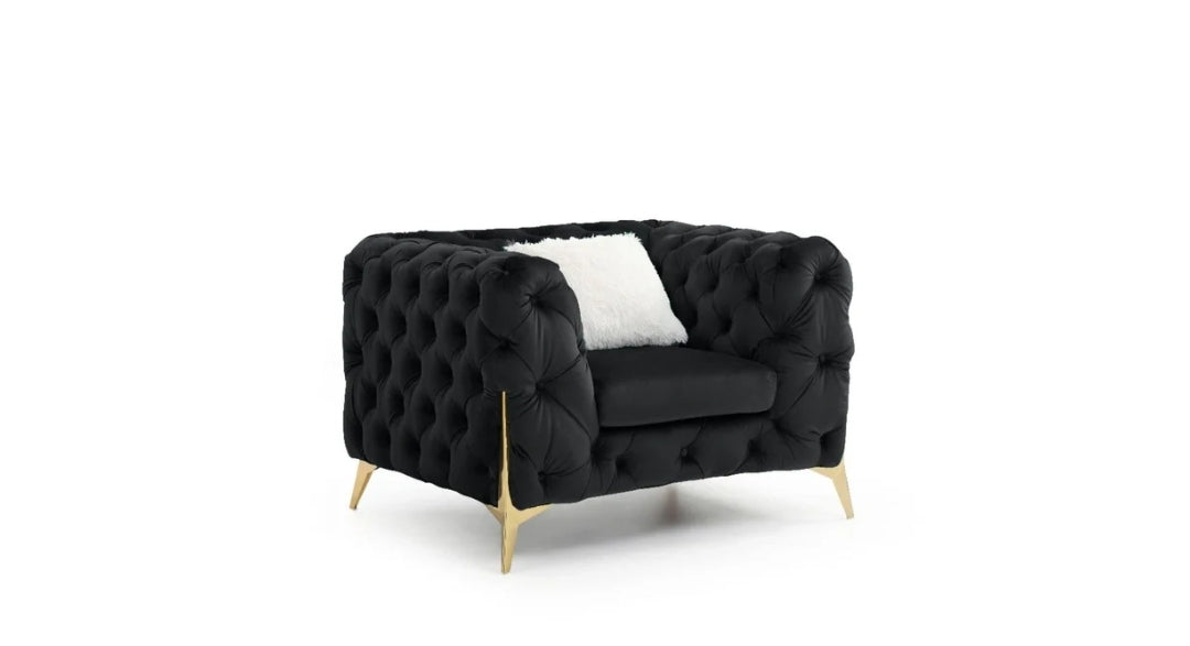 Moderno Sofa Collection Black